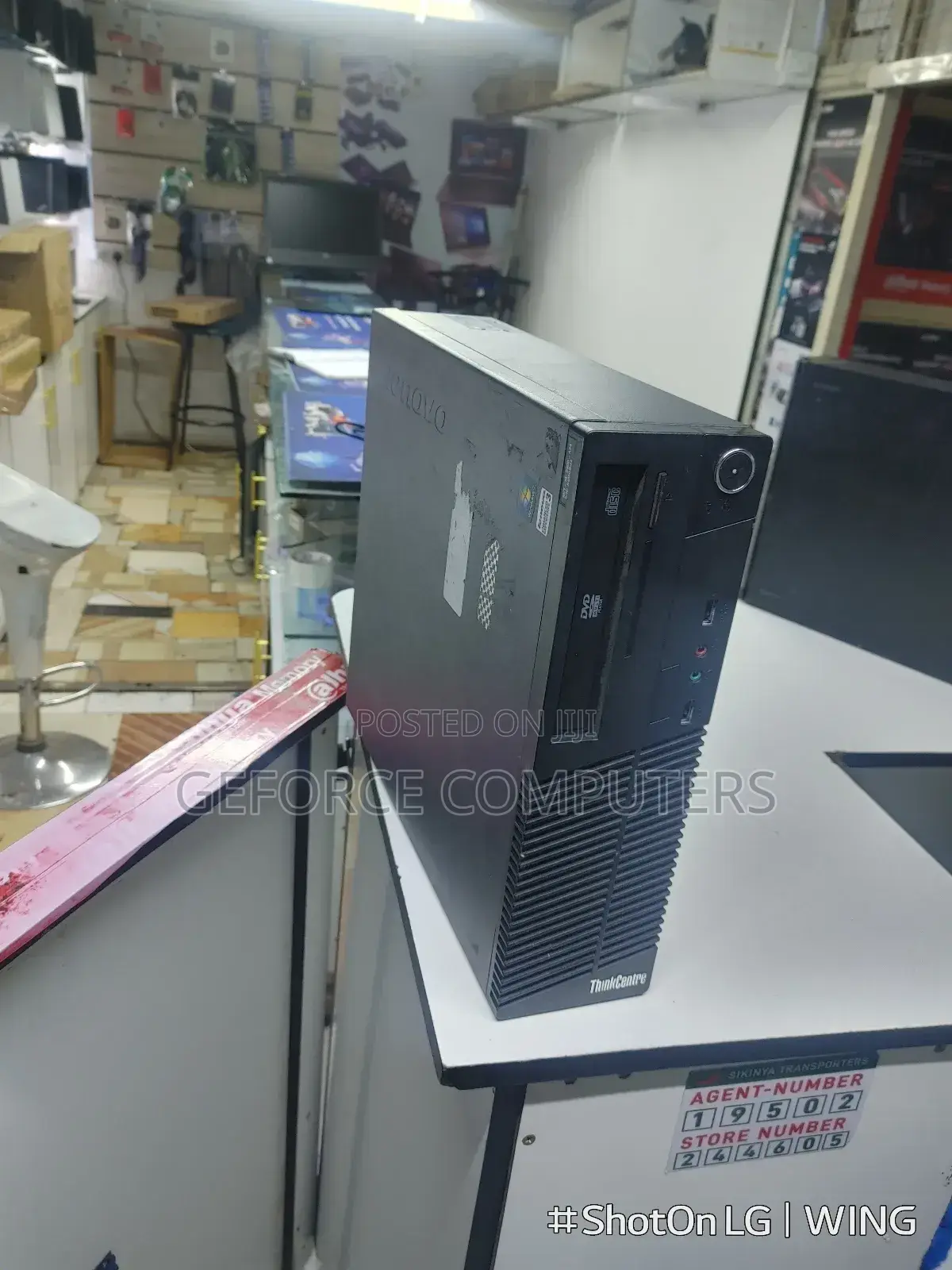 Desktop Computer Lenovo ThinkCentre M93p 4GB Intel Core i3 HDD 500GB