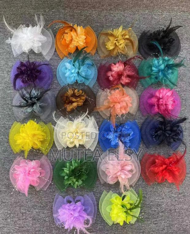 Burnt Orange, Coffee Brawn Medium Fascinators - main view