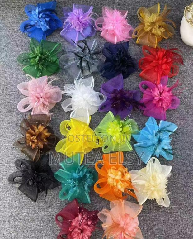 Burnt Orange, Coffee Brawn Medium Fascinators - thumbnail 2