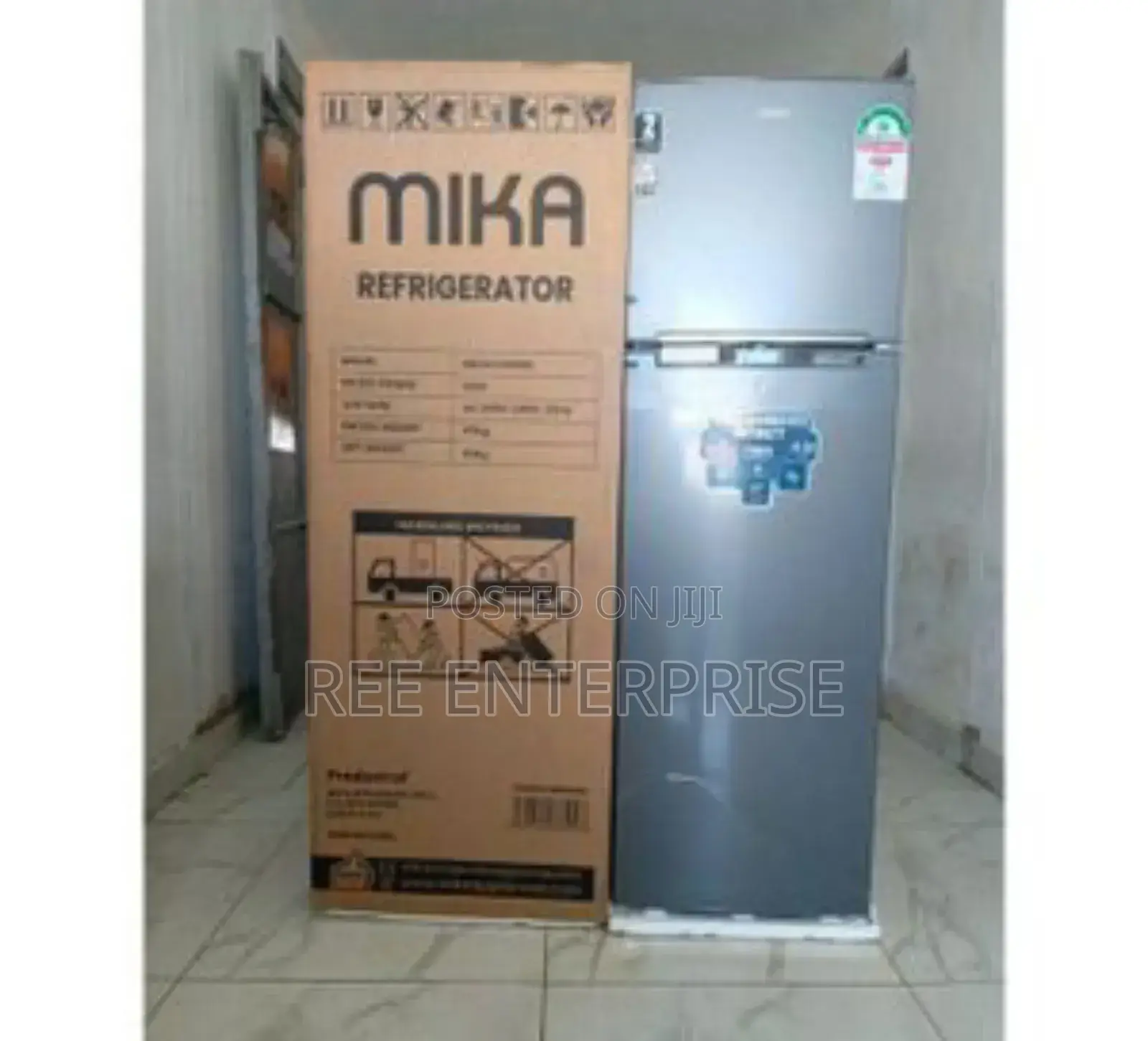 Mika 202litres No Frost Double Door Refrigerator at 45500