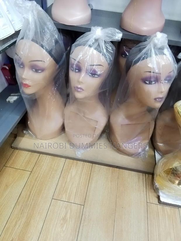 Female Realistic Head Mannequin for Wigs