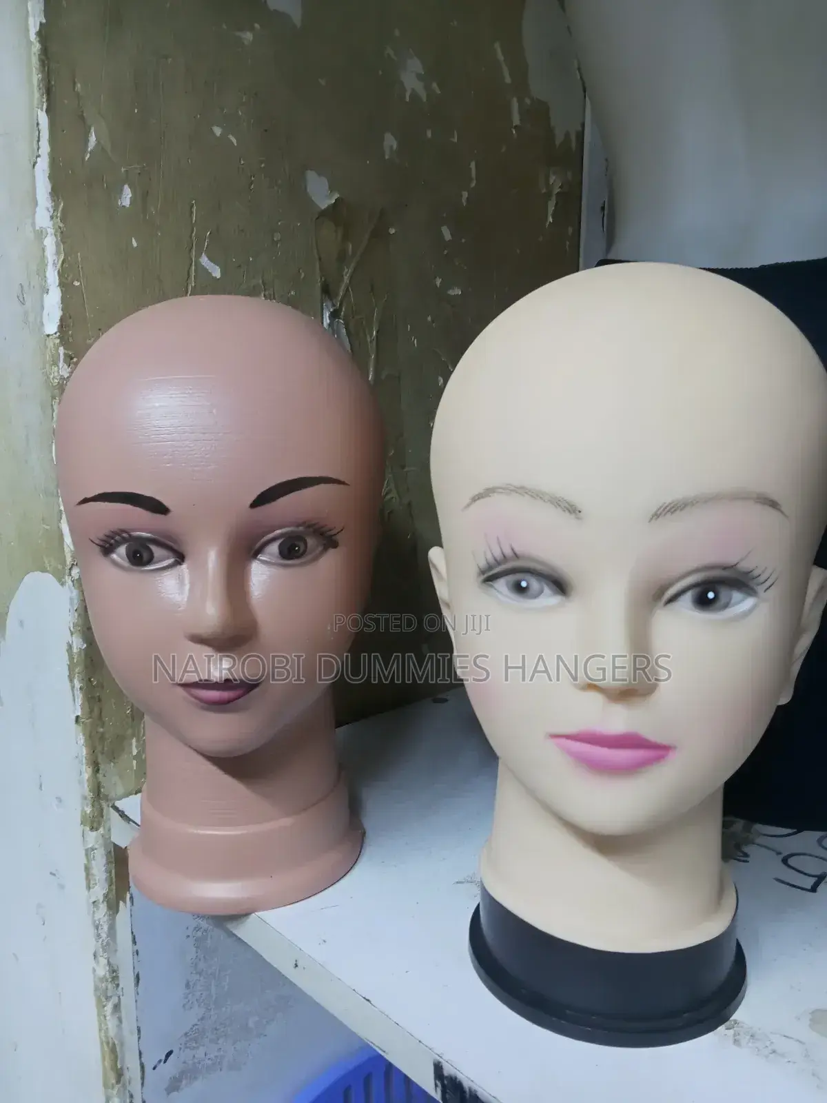 Female Realistic Head Mannequin for Wigs