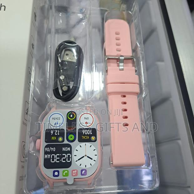 Pink Ladies Bluetooth Call Smart Watch