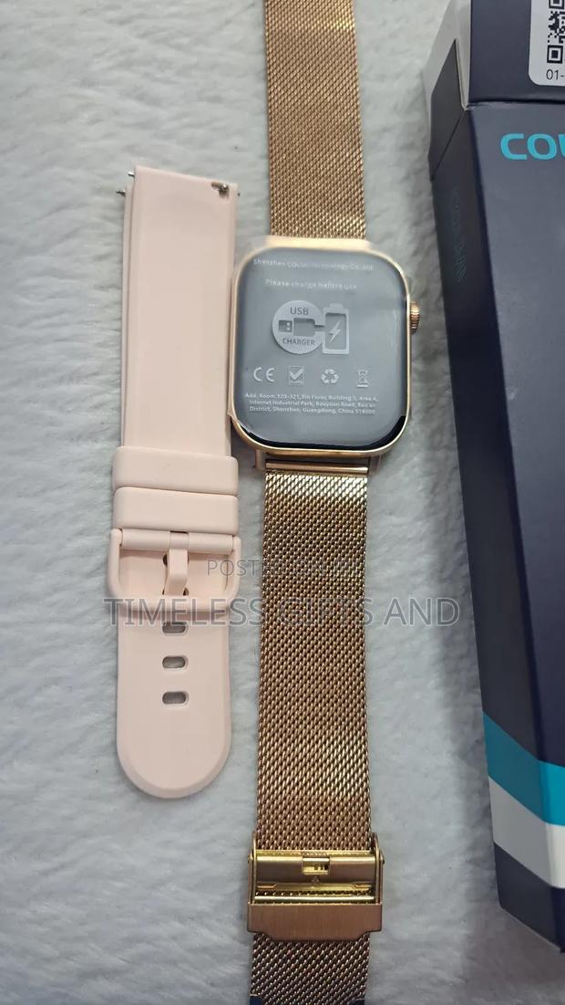Colmi Smart Watch for Ladies Pink With Extra Strap