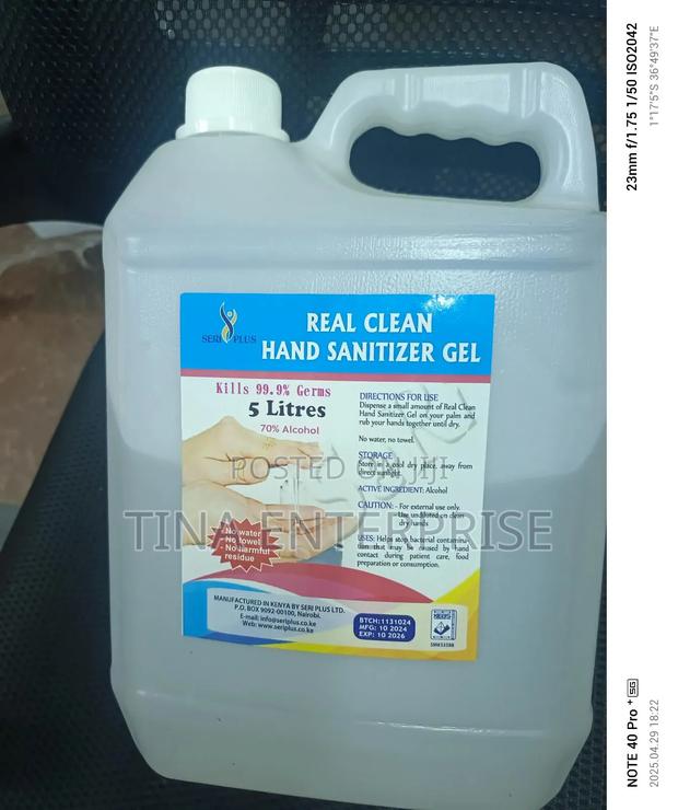 Sanitizer, Gel(5litres) - main view