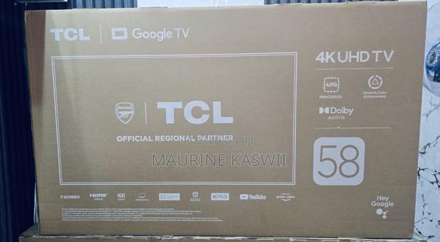 TCL Uhd 58” Inch Google Android P635