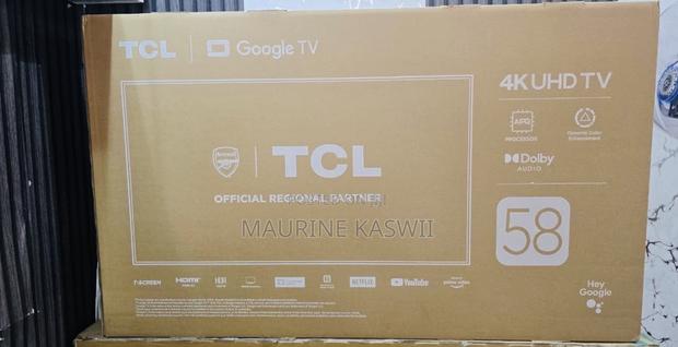TCL Uhd 58” Inch Google Android P635 - thumbnail 2