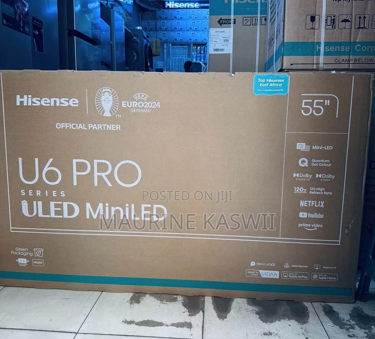 Hisense 55” Inch 55 U6 Pro Mini-Led 55 U6 Pro (2024