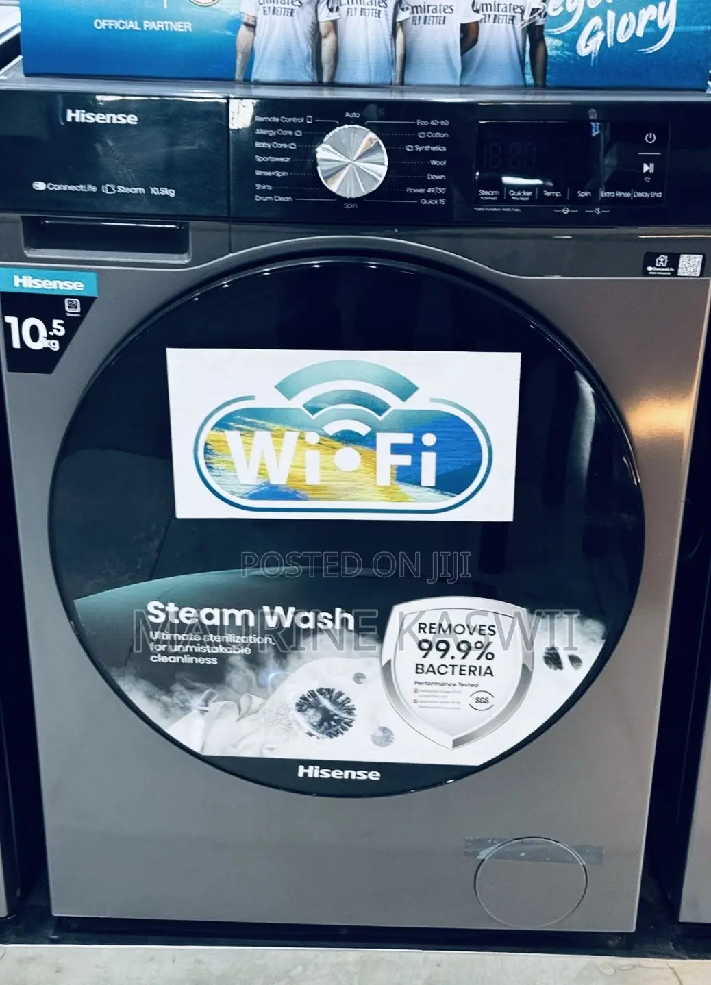 Hisense 10.5 Kg Wifi Connect Life Washer Machine