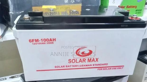 100ah Solarmax Deep Cycle Battery - main view