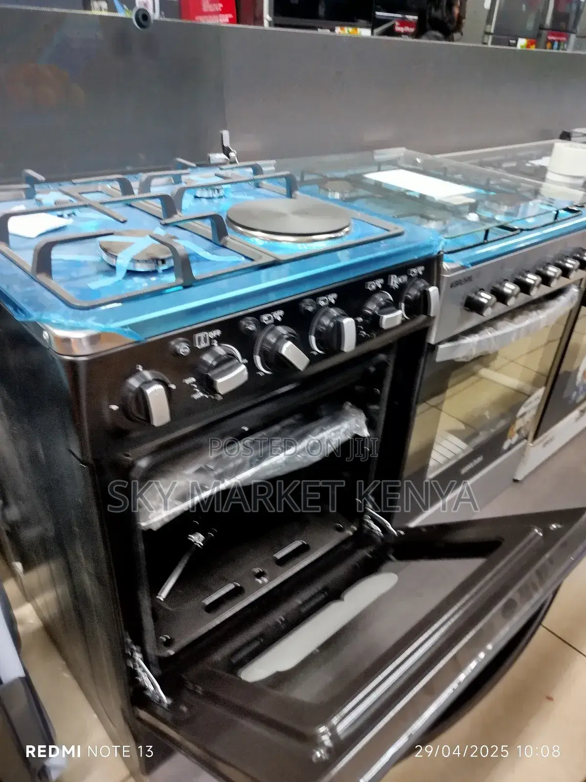 Roch Standing Cooker 60×60 Cm 3 Gas+1 Electric Hot Plate