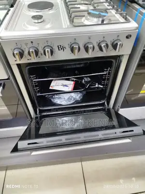 BJS Standing Cooker 60×60 Cm 3 Gas +1 Electric