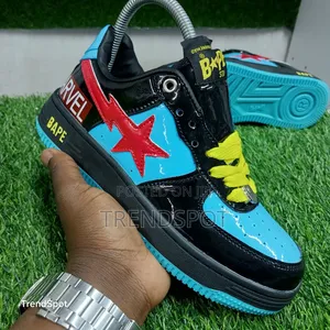 Bapestar Blue Black Sizes 37-45