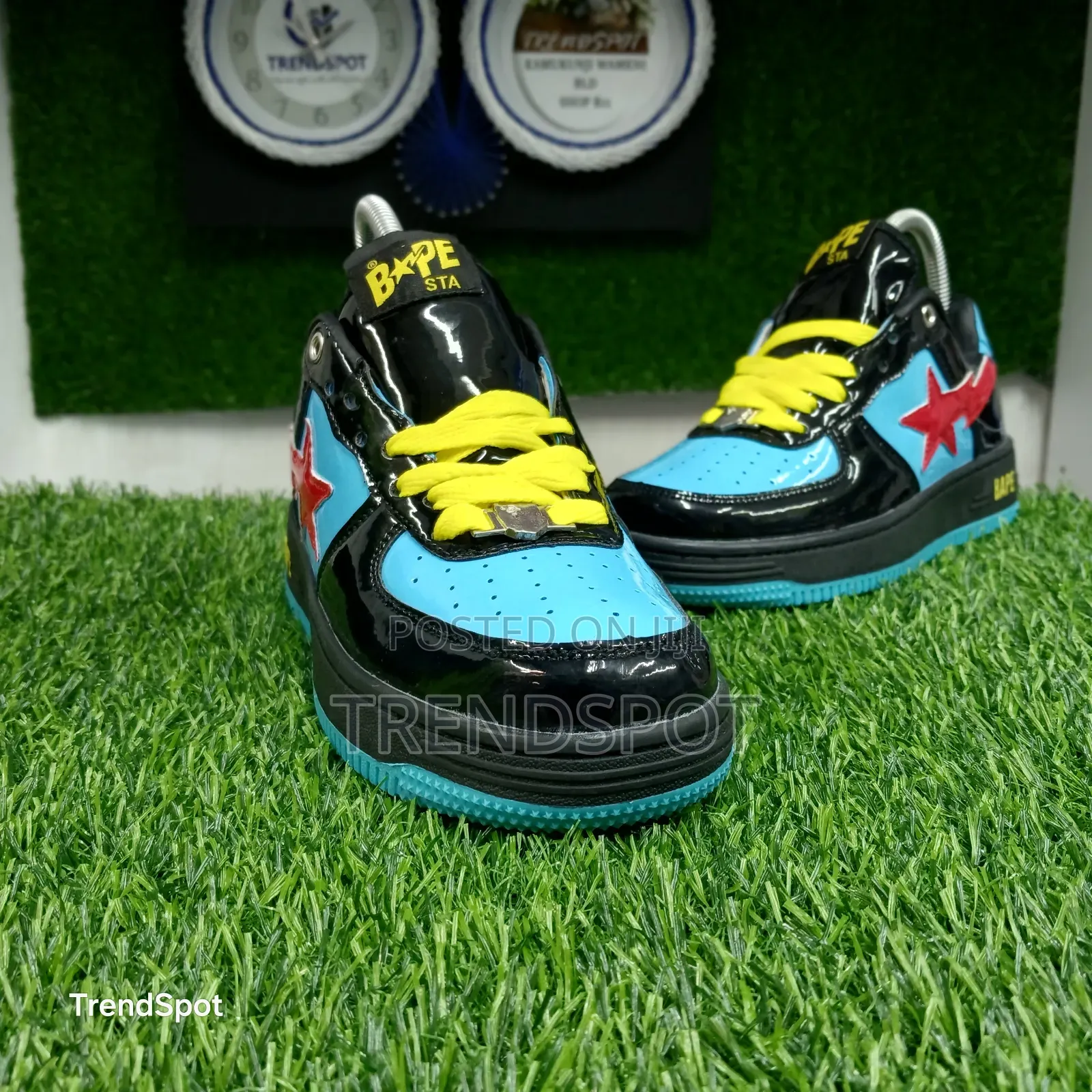 Bapestar Blue Black Sizes 37-45