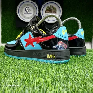 Bapestar Blue Black Sizes 37-45