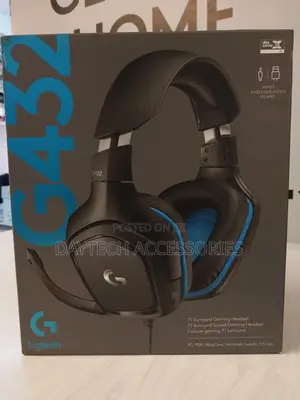 Logitech G432 Gaming Headset With Microphone - Black