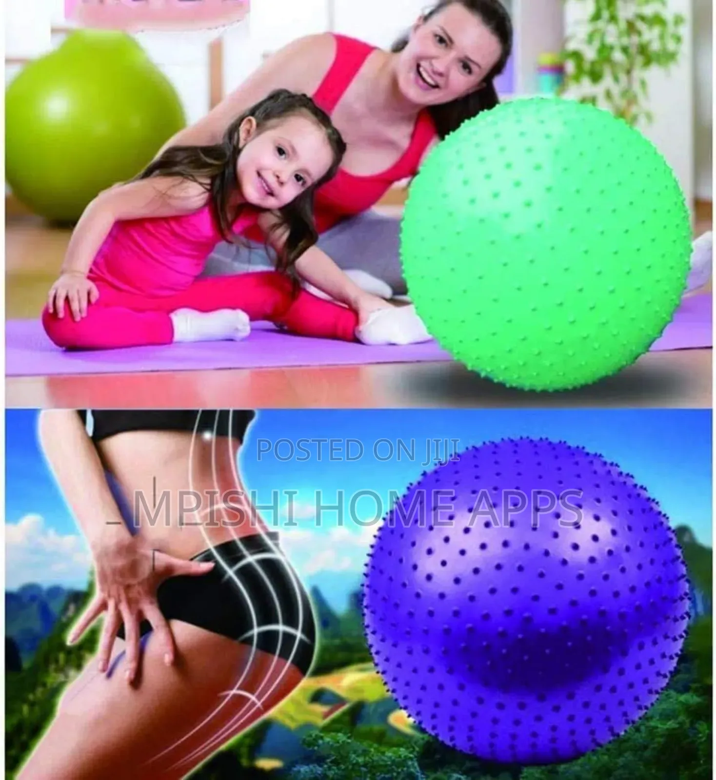 Spike Yoga Ball 85cm