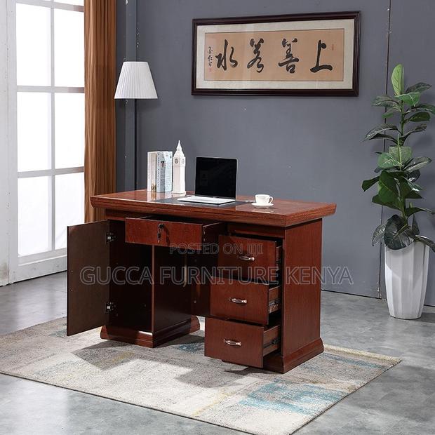 Office Desk: Office Supervisor Single Solid Wood -1200mm - main view