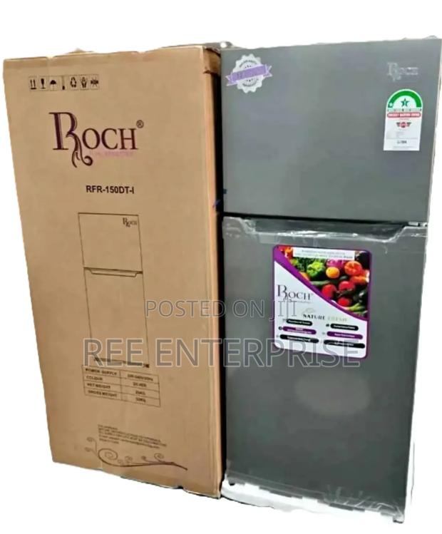 Brand New Roch 150dt Double Door Refrigerator