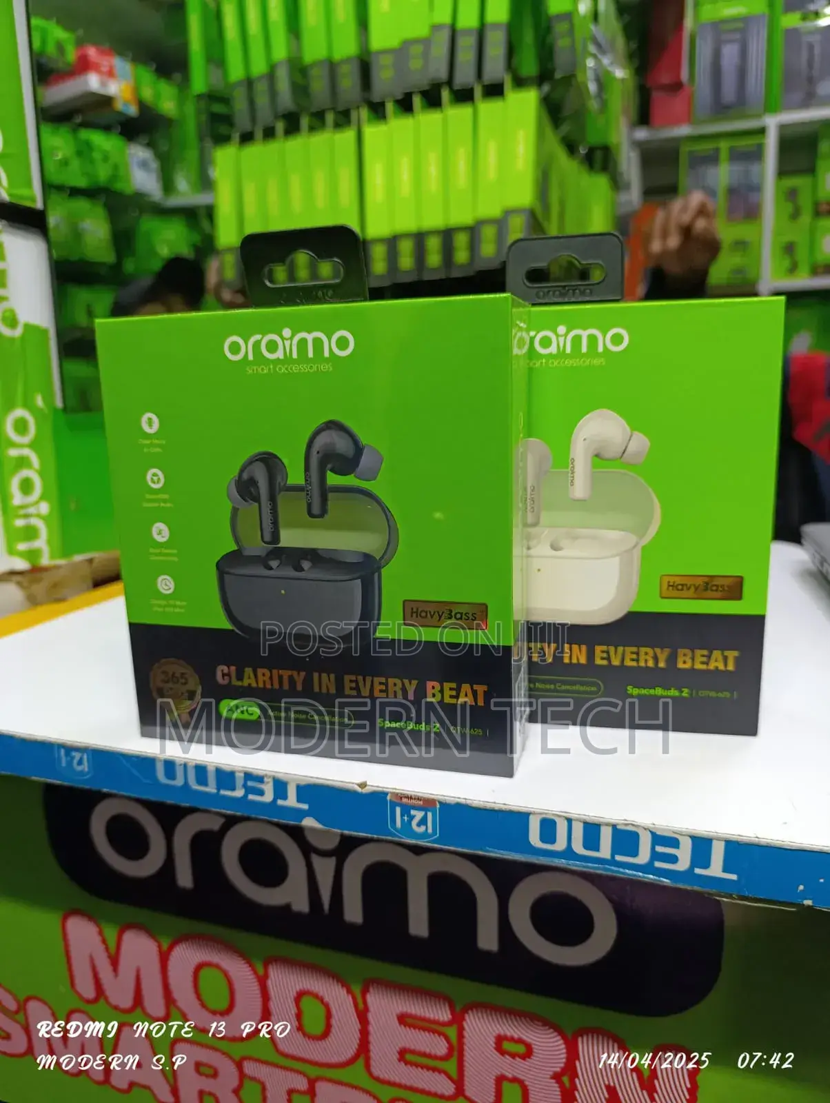 Oraimo Spacebuds Z Bluetooth Earphones