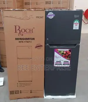 Newest Roch 175-Dt-I Double Door Refrigerator 138litres