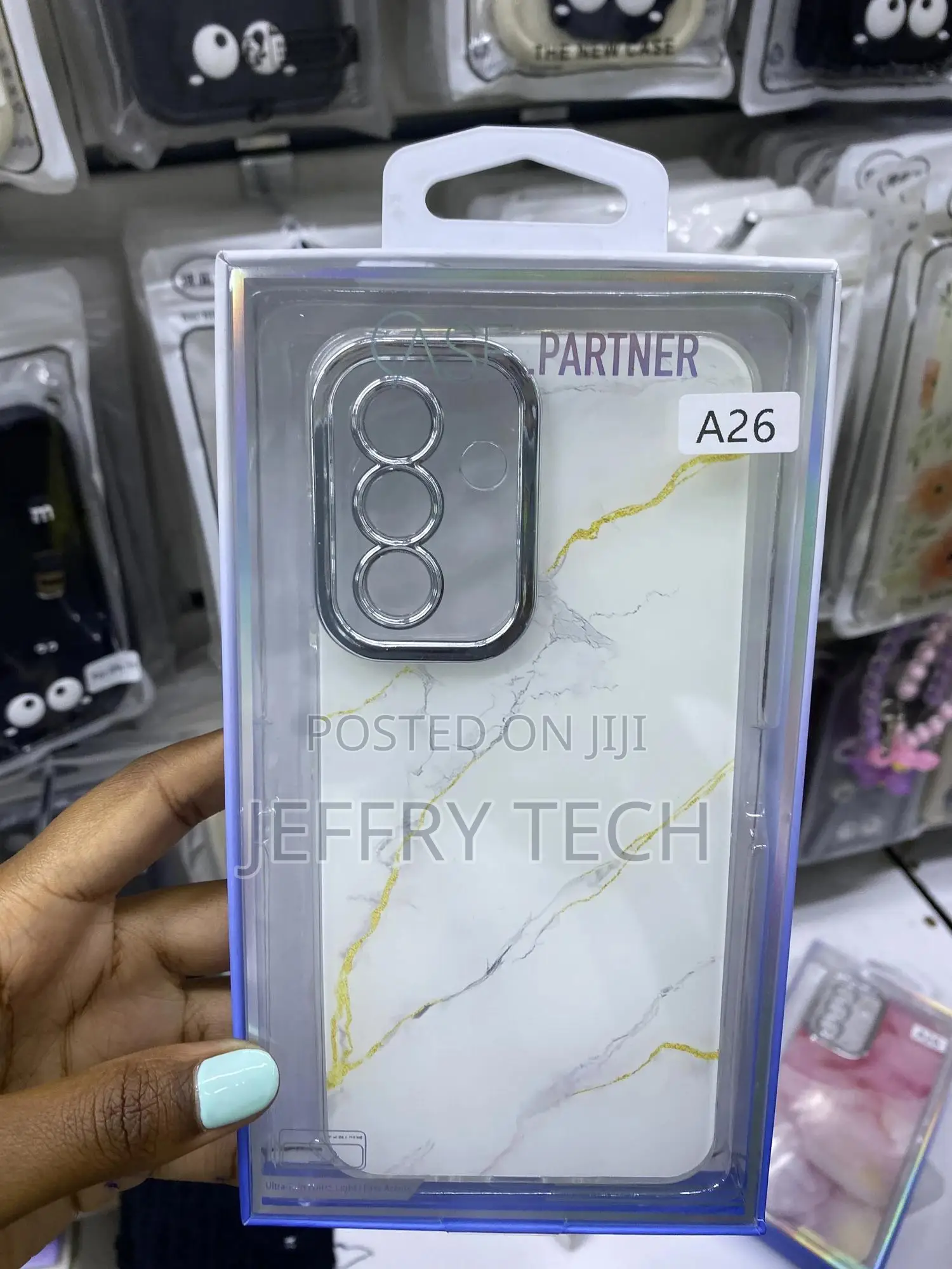 Knoowcase for Samsung Galaxy A26 Marble Silicone Cover
