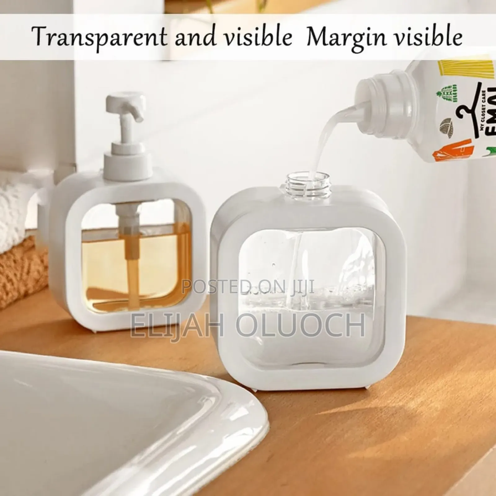 Refillable Soap Pump / Dispenser
