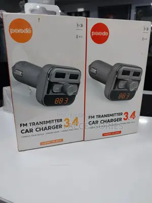 Porodo Fm Transmitter Car Charger