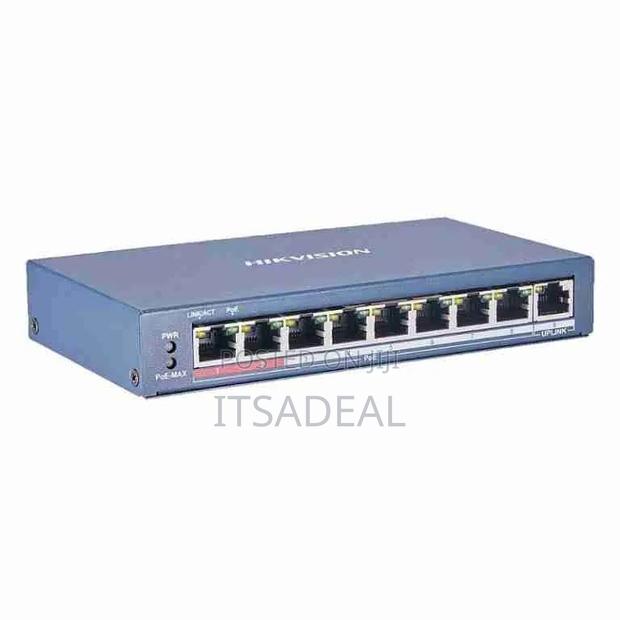 Hikvision 8-Port Poe Switch Ds-3e0109p-E/M(b) - thumbnail 2