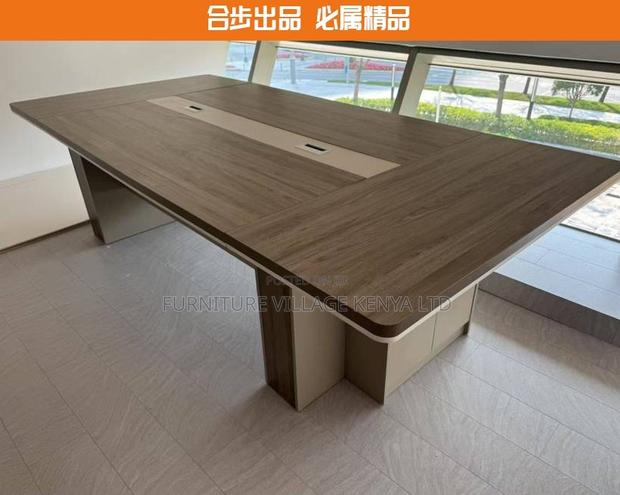 Office Table: Professional Conference Office Desk – 3 Meters - thumbnail 2