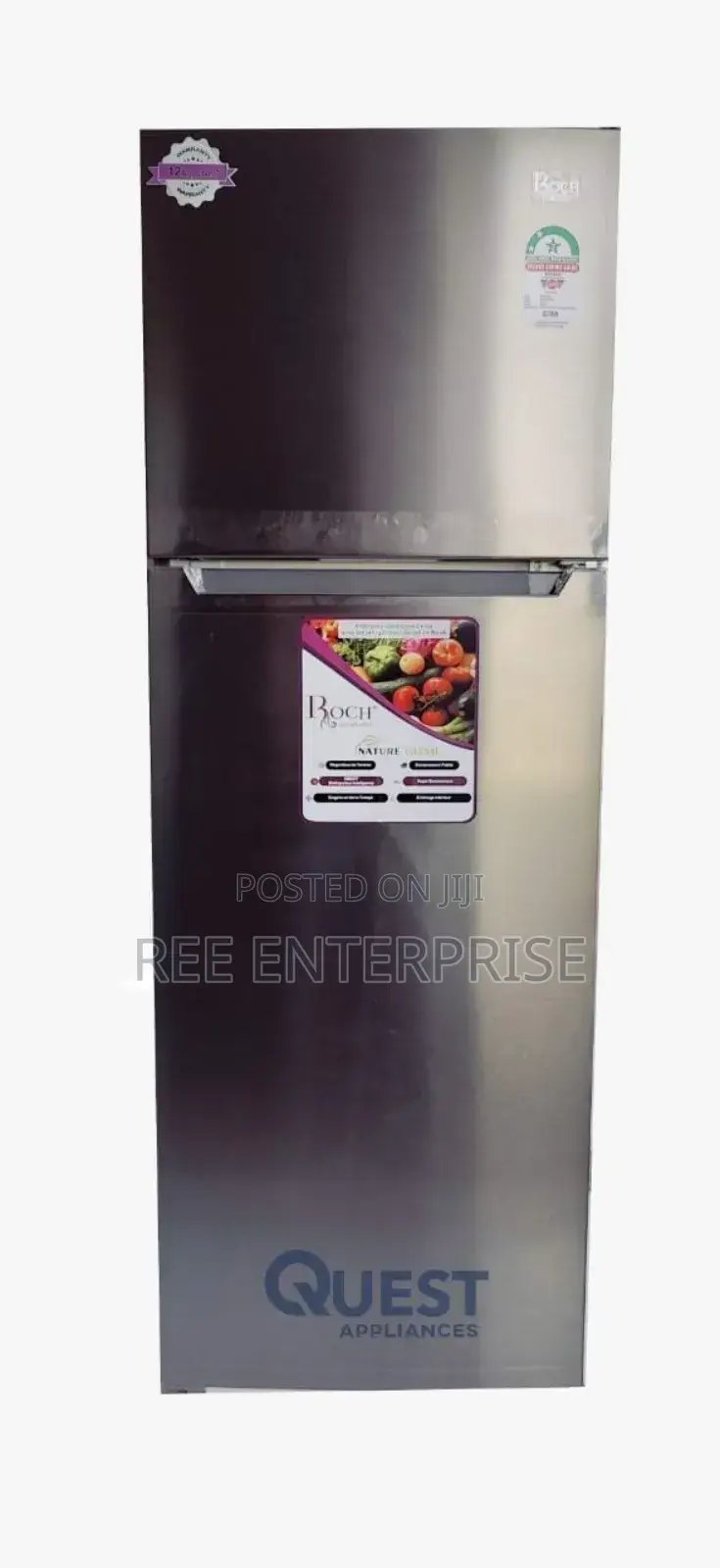 No Frost Double Door 348 Litres Roch Fridge RFR-435-Dt-I