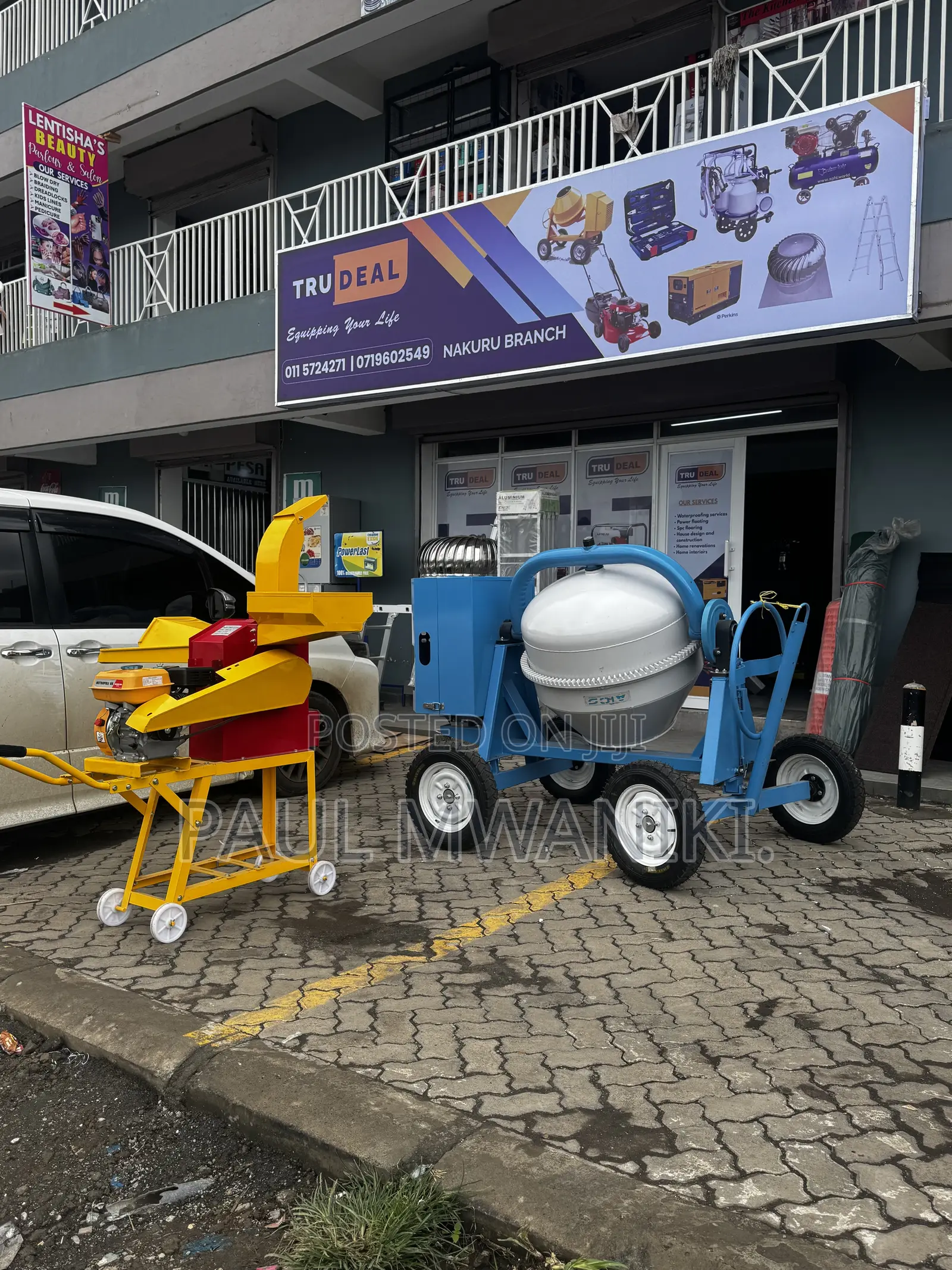 High Quality Portable Concrete Mixer (Aico)