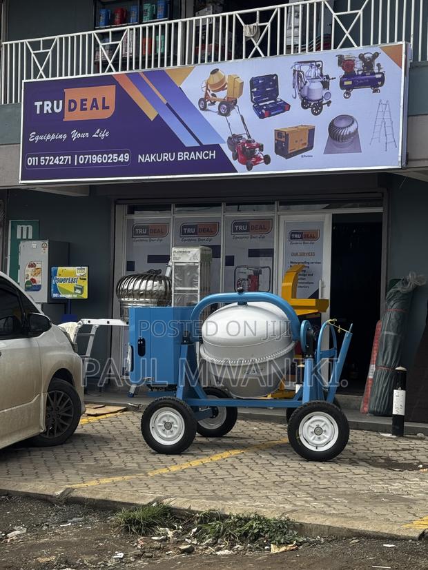 High Quality Portable Concrete Mixer (Aico) - thumbnail 5