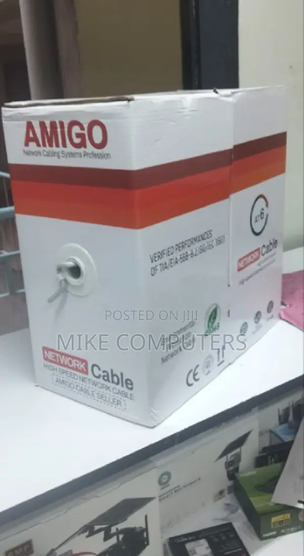 Networking Cat6 Cable Indoor Lan Cable 305