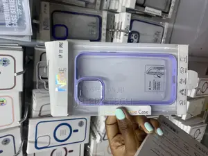 Casefreak iPhone 11 Pro Newskin Cameraring Clear Case Purple