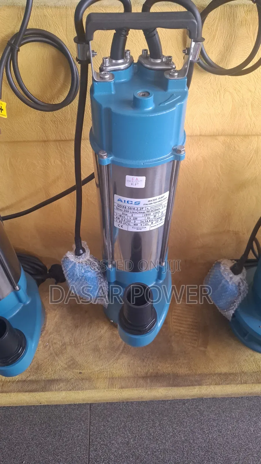 3hp Submersible Ac Pump