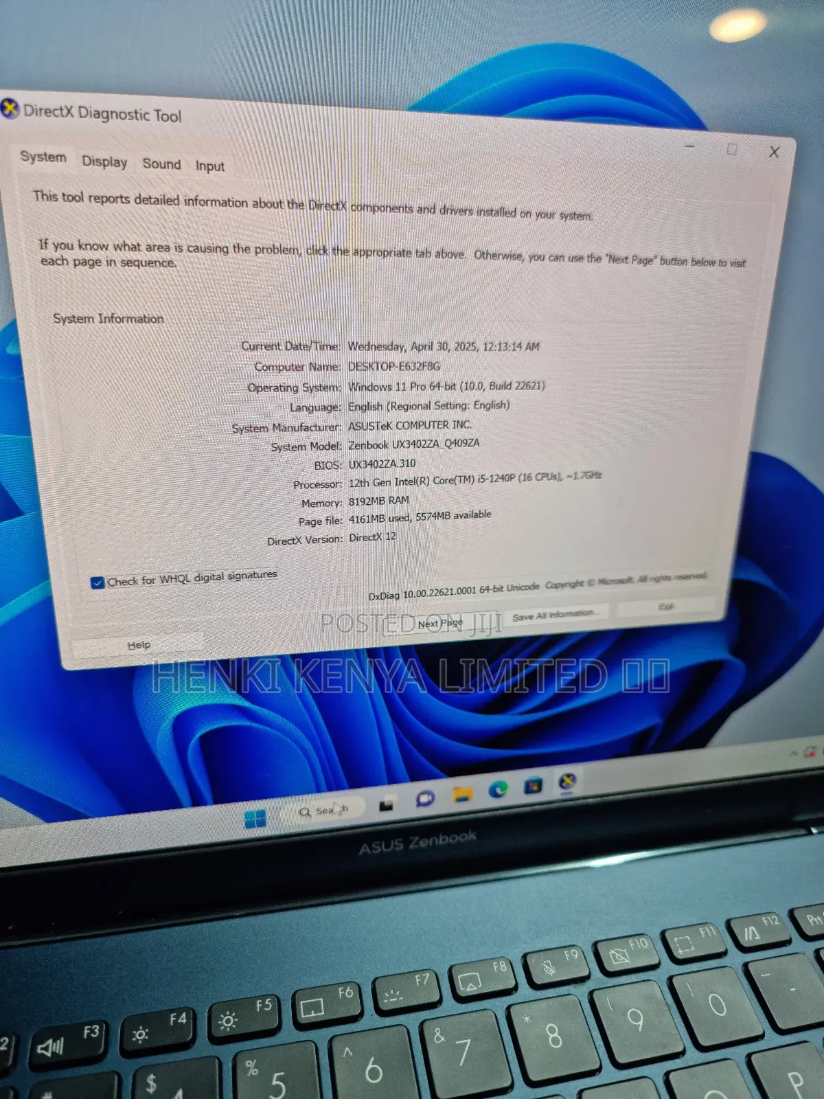 Laptop Asus ZenBook UX330UA 8GB Intel Core I5 SSD 256GB