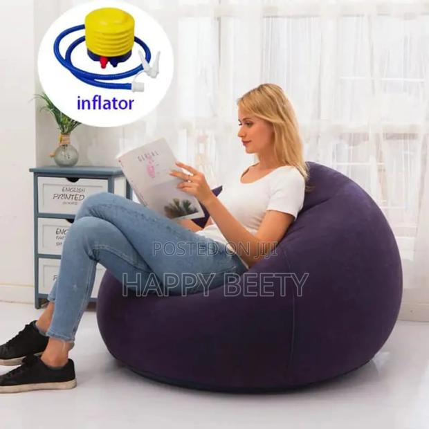 Inflatable Beanbag With Free Manual Pump - thumbnail 2