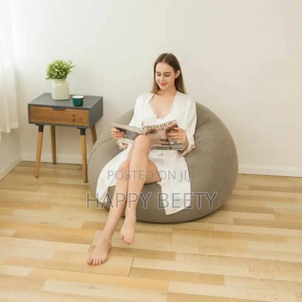 Large Lazy Inflatable Beanbag With Free Manual Pump - thumbnail 3