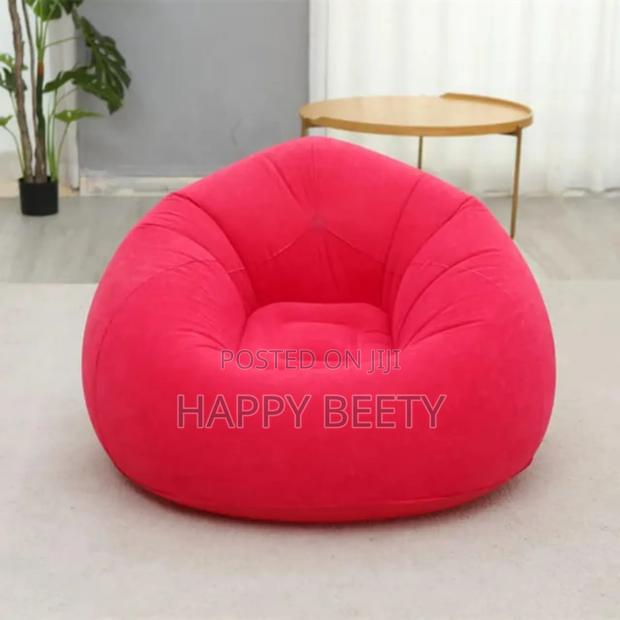 Large Lazy Inflatable Beanbag With Free Manual Pump - thumbnail 4