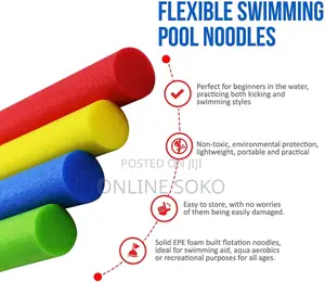 Multi-Purpose Beginners Foam Floating Swimming Pool Noodles