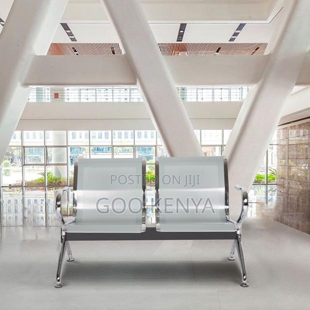 Office Bench ; 2-Seat Reception Waiting Bench - main view