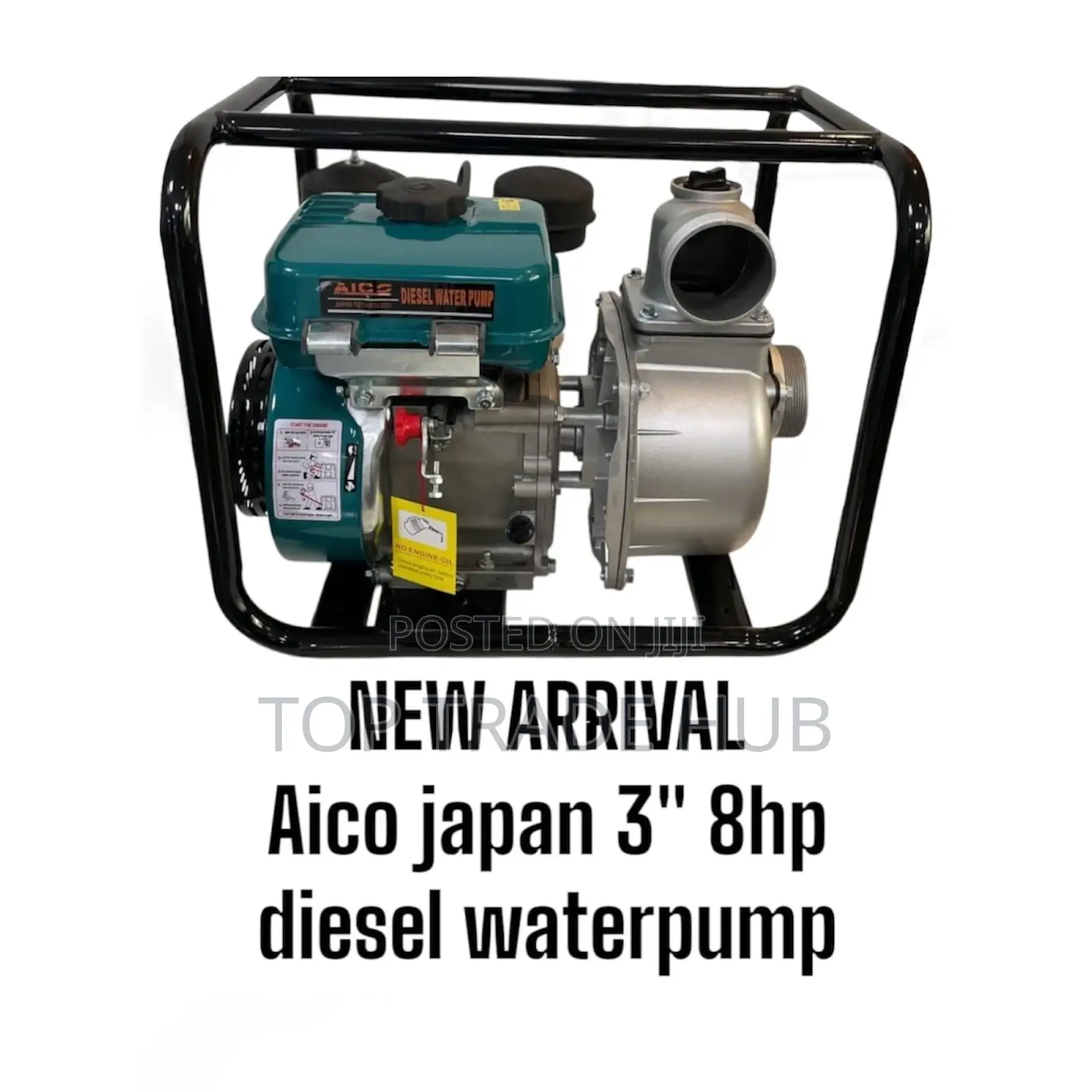 New Arrival Aico Japan Diesel Water Pump 3 Inch 8hp