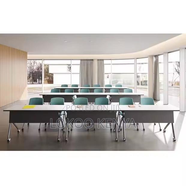 Office Table: 1200mm Foldable Conference Office Table - thumbnail 2