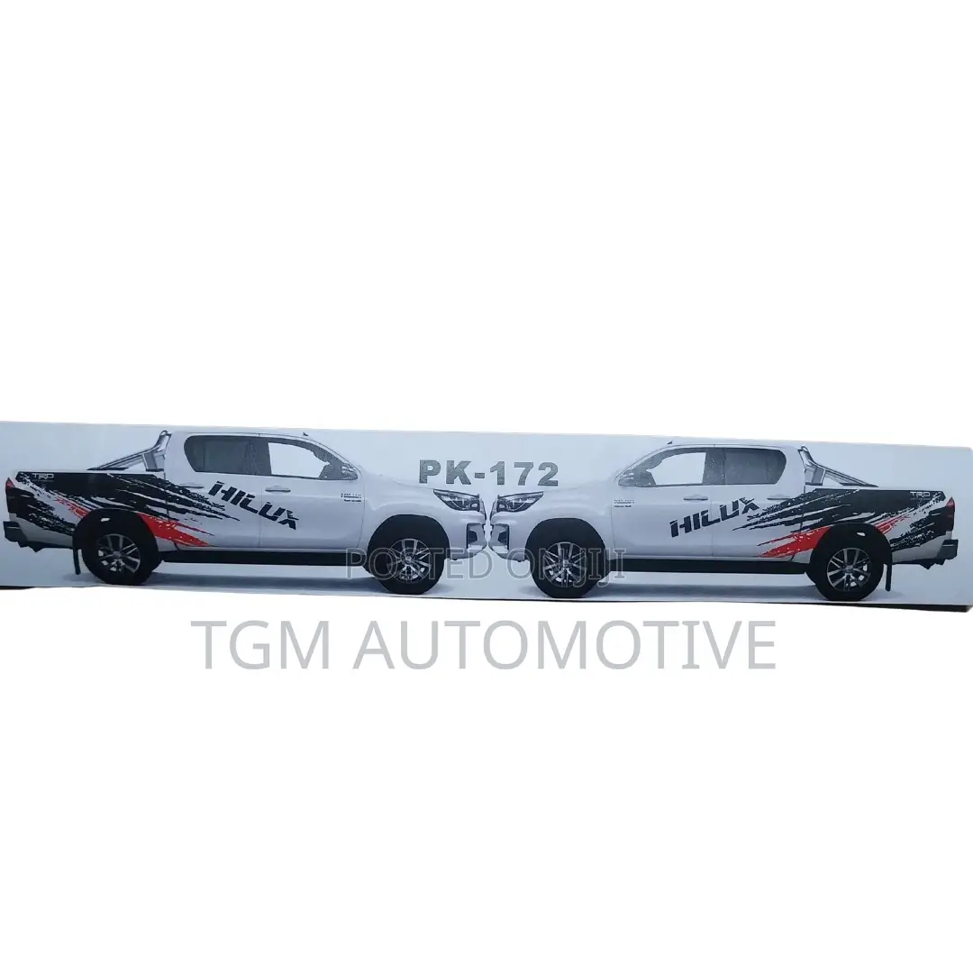 Body Sticker Toyota Hilux