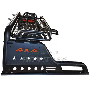 Rack Truck Bed Roll Bar W Cargo Basket for Chevrolet