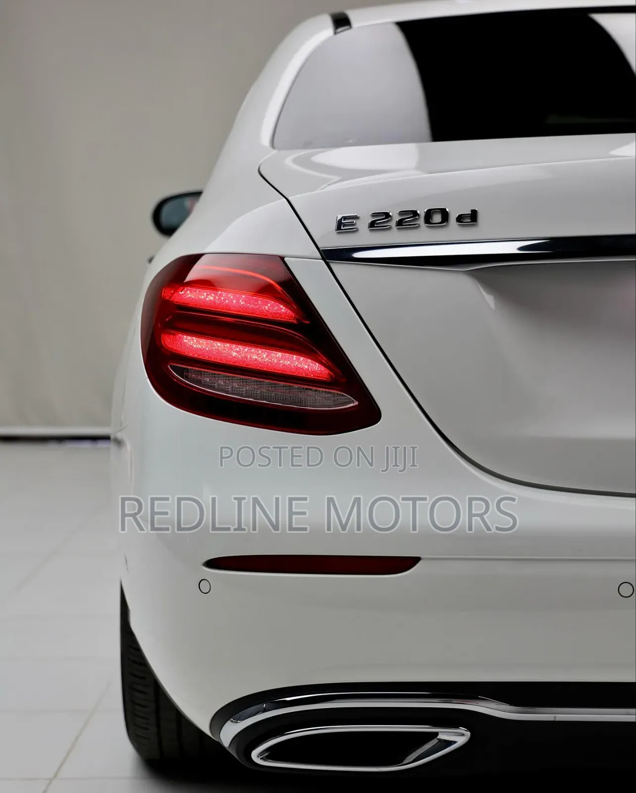 Mercedes-Benz E220 2018 White