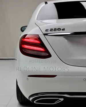 Mercedes-Benz E220 2018 White