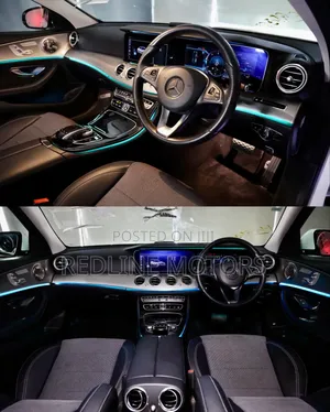 Mercedes-Benz E220 2018 White