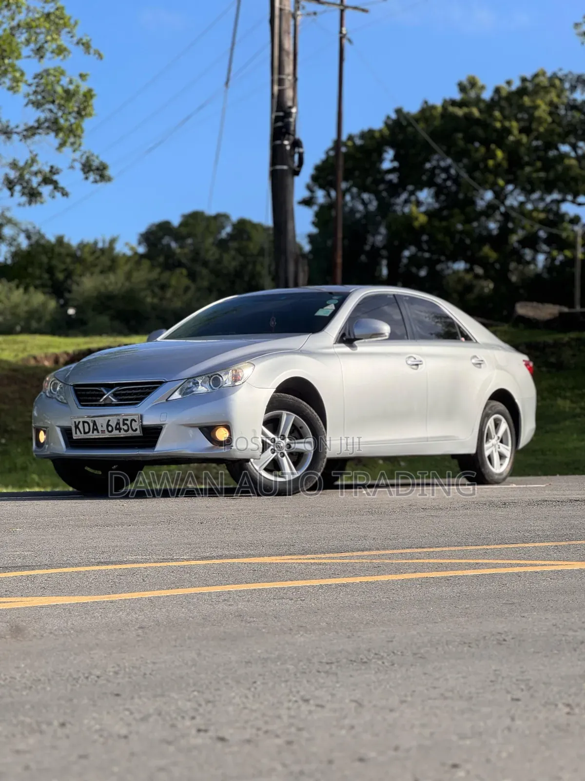 Toyota Mark X 2013 Silver